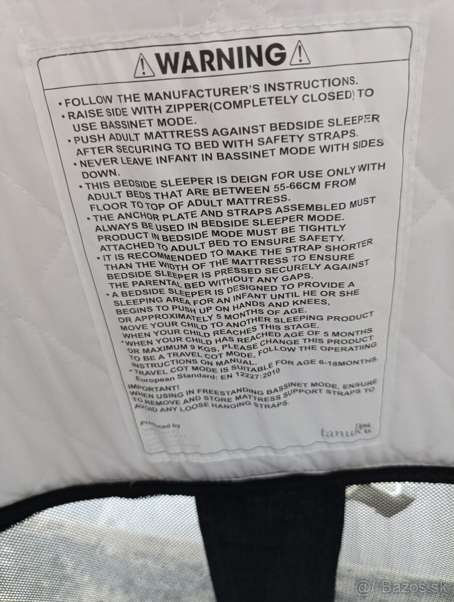 Detská postieľka Naf Naf - 8