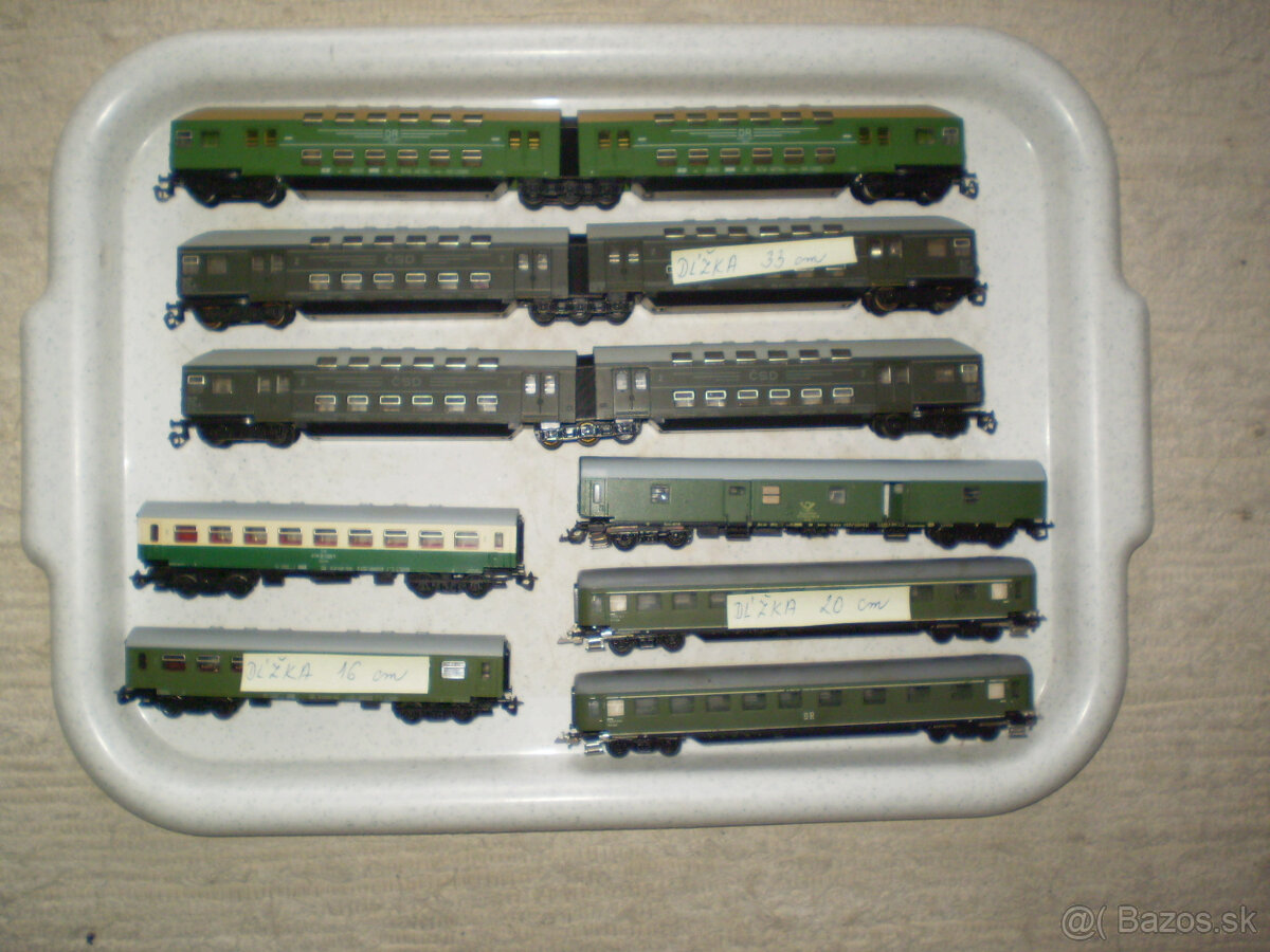 modelová železnica TT - 8