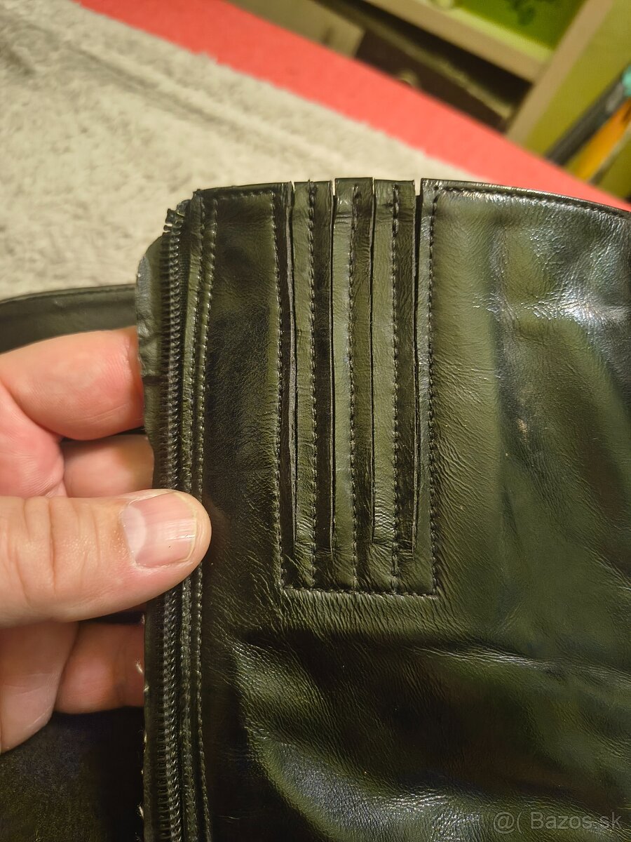 Kožené Čižmy na platforme veľ.39 ( širšie lýtka ) - 8