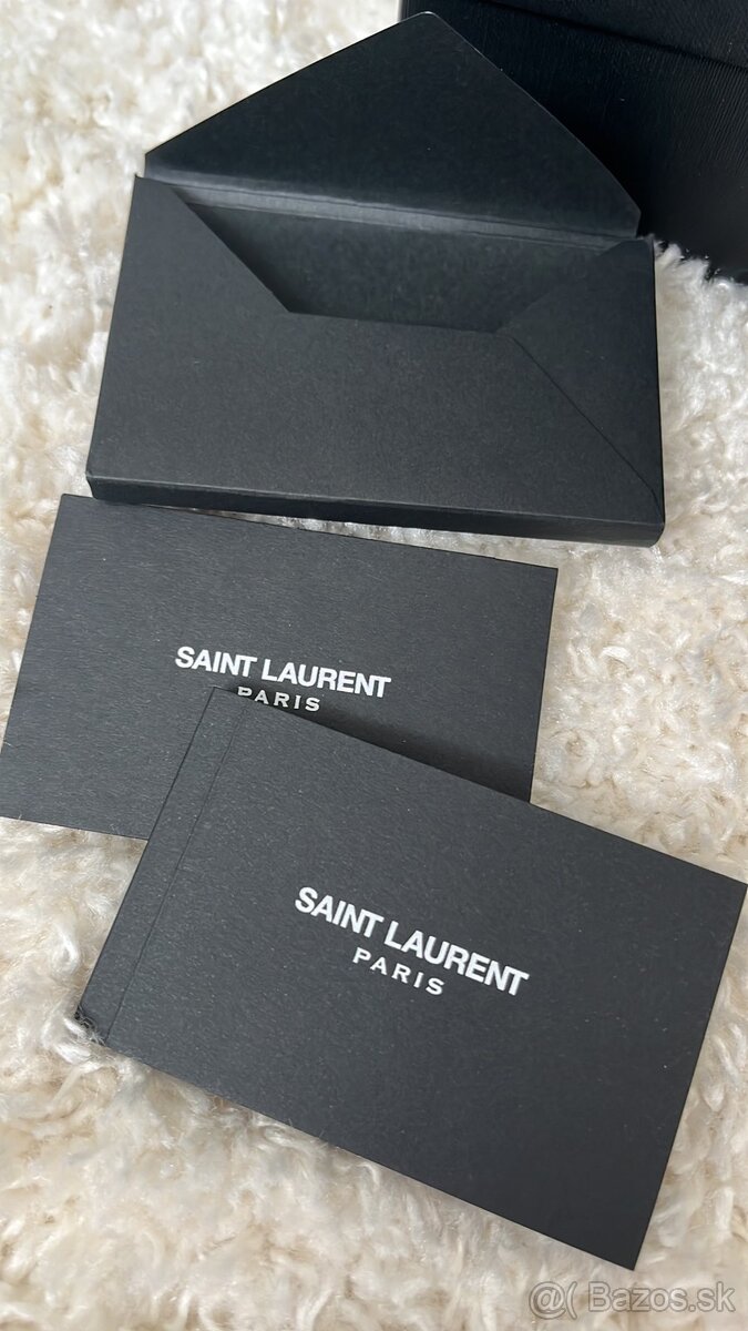 Čierne sandále Yves Saint Laurent - 8