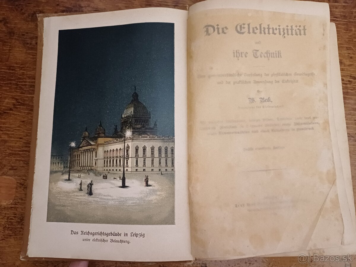 120 ročna kniha Elektrina a jej technologia, jazyk nemecky - 8