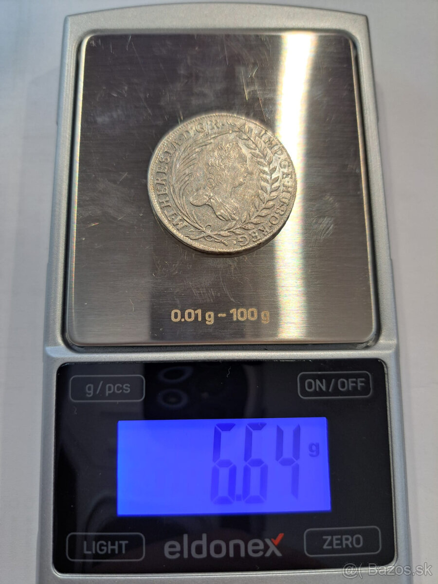 Grajciar,toliar, stara minca M.THERESIA - 8