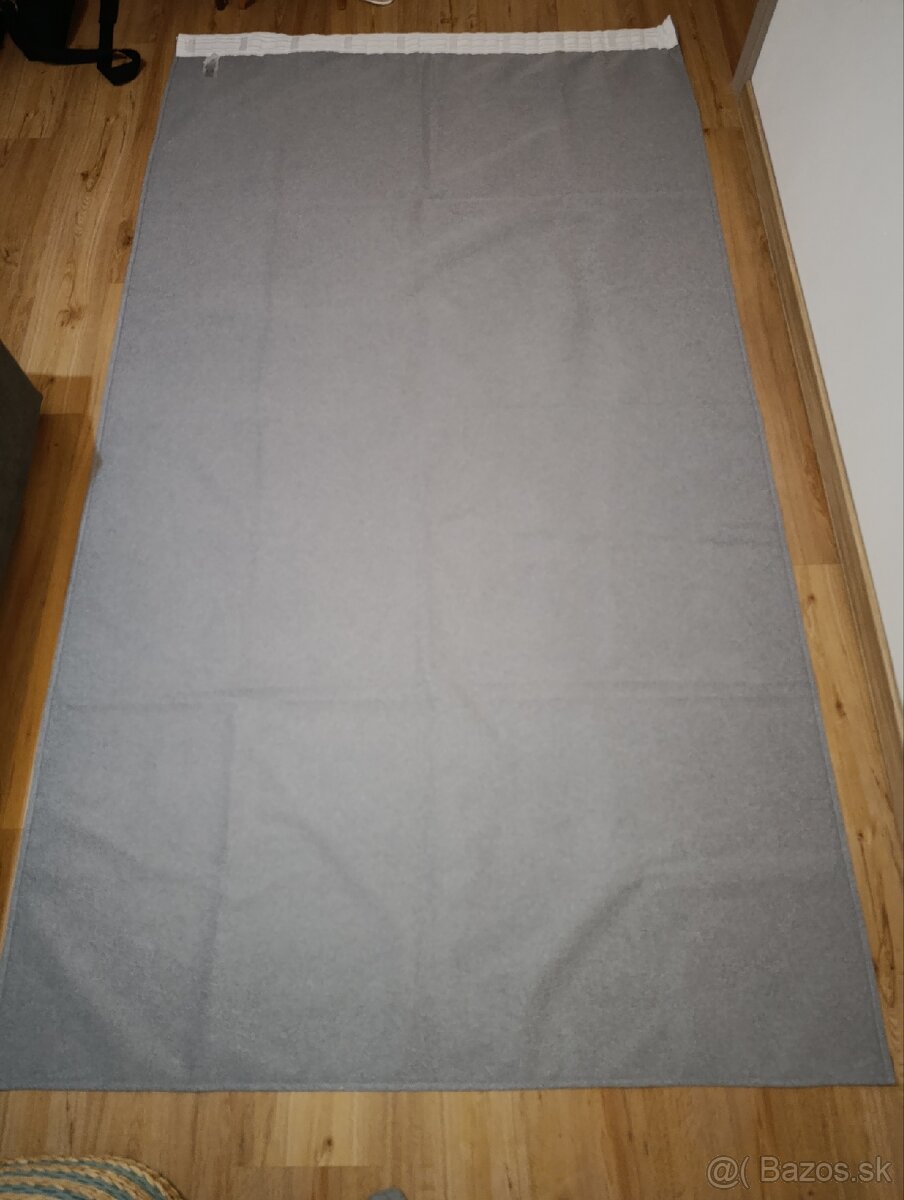 Sivé zatemňujúce závesy 2 ks - 8