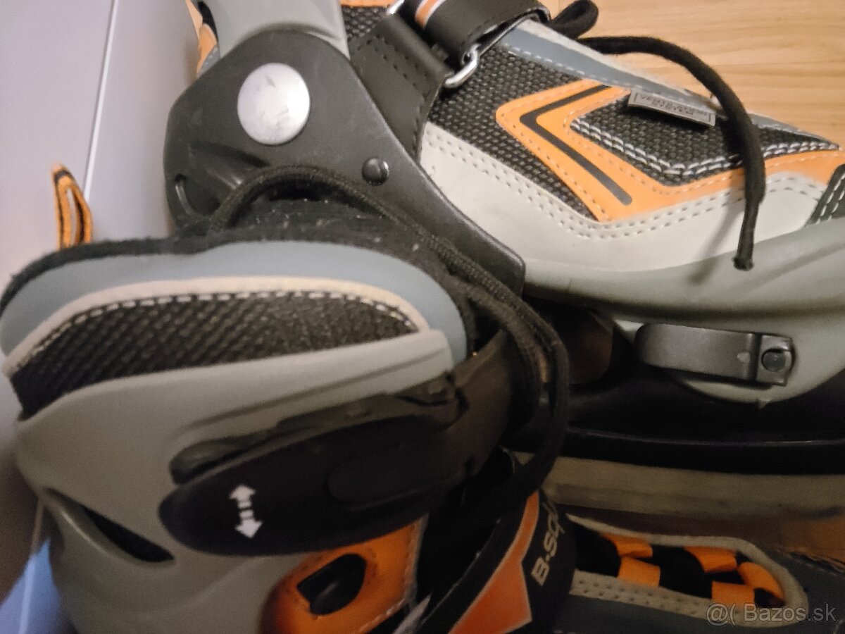 Zimné ľadové korčule nastavitelné číslo 34-36 B-SQUARE- 30 € - 8