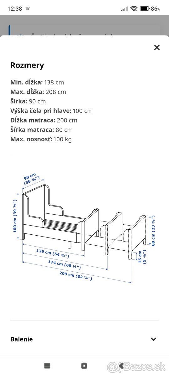 Trocha netradične ale... posteľ ako polech - 8
