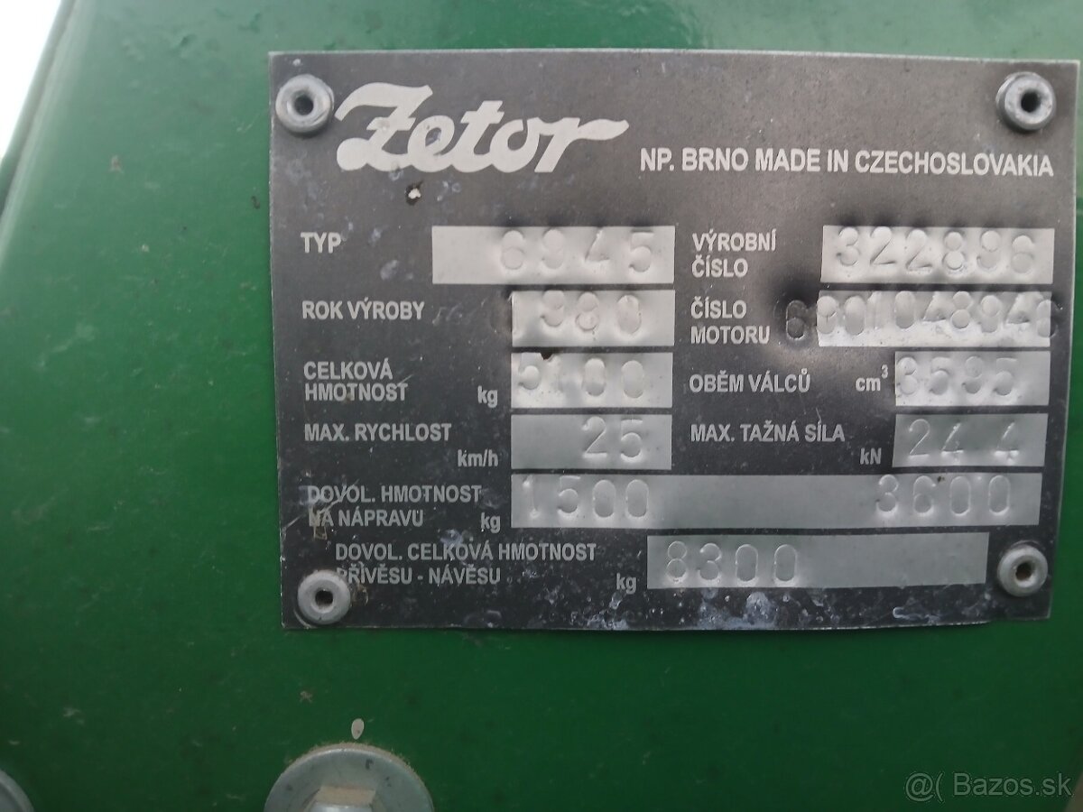 Zetor 6945 - 8