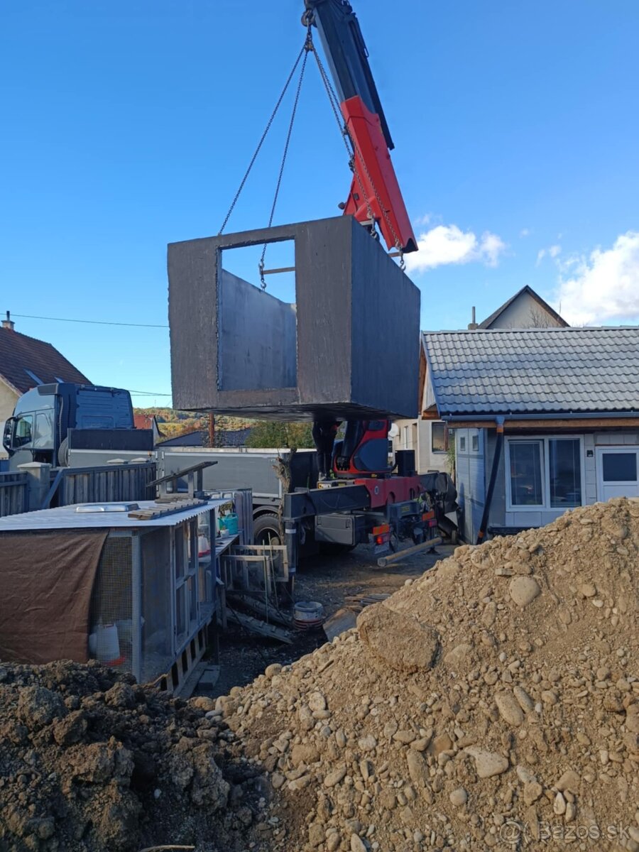 Betónové žumpy priamo od výrobcu – možná doprava SK - 8