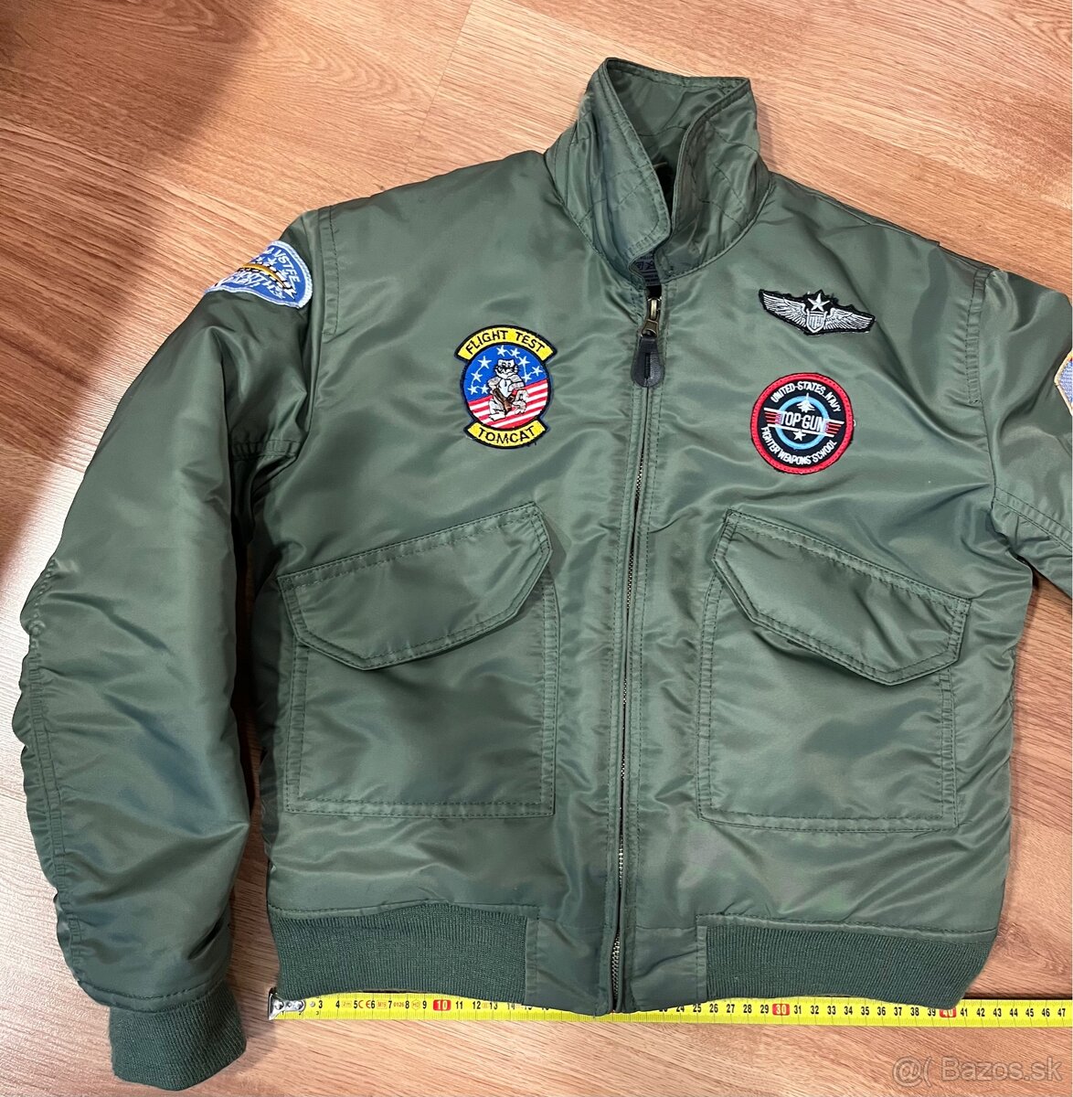 Chlapčenská bombera s nášivkami - 8