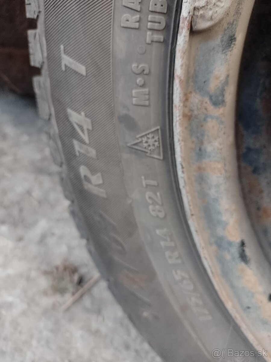 Pneumatiky a disky 4x100 - 8