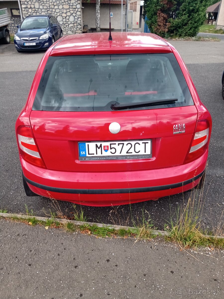 Predám Škoda Fabia 1.2 MPI 47kw - 8