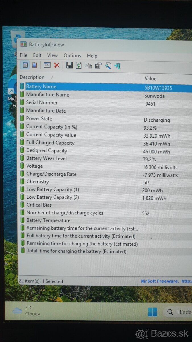 Lenovo ThinkPad L13 Gen 2 16gb/256SSD/silná baterka - 8