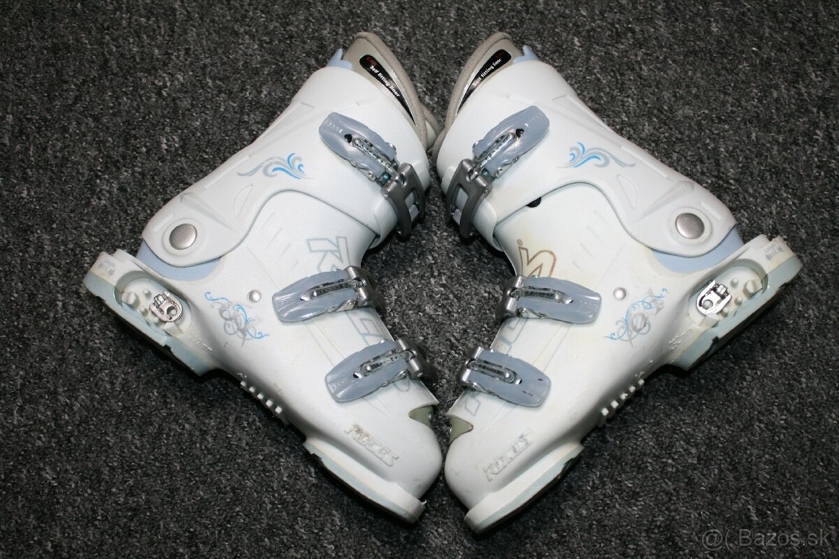 dievcenské lyže Rossignol 130 cm drevené jadro - 8