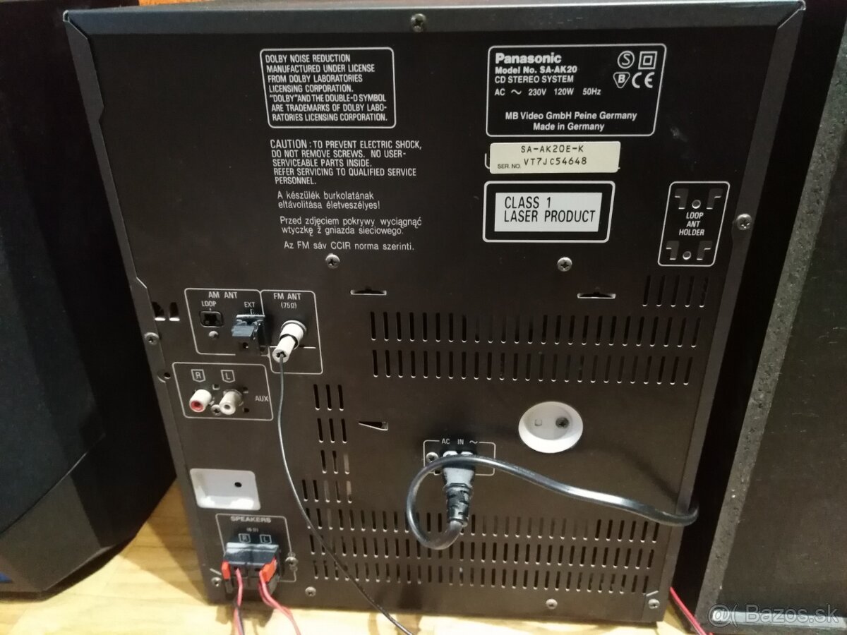 Panasonic SA-AK20 Made in Germany - 8