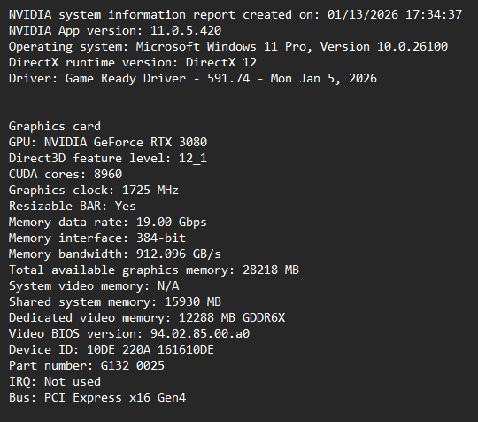 INNO3D GeForce RTX 3080 X3 OC LHR 12G BULK - 8