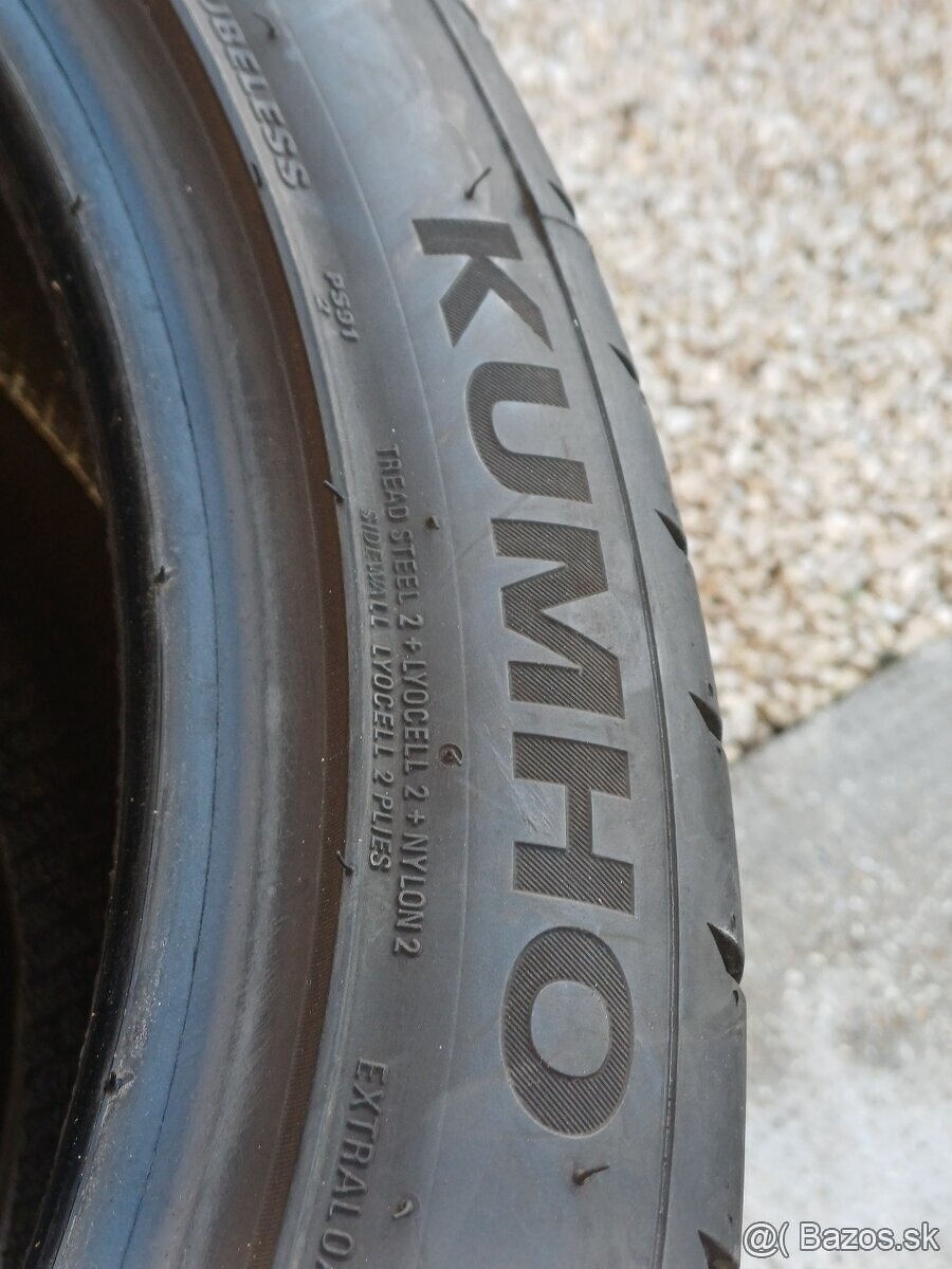 255/40 r20 letné penaumatiky ,Kumho - 8