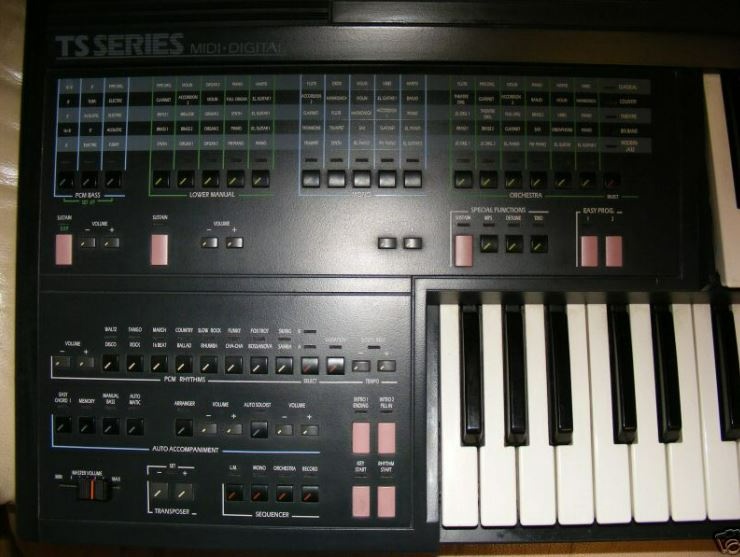 Syntetizátor, elektrický organ FARFISA TS600. - 8