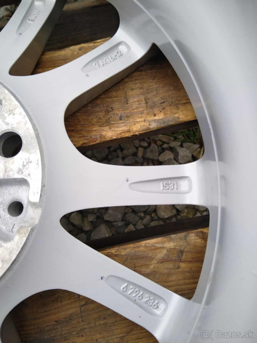 16" originál BMW + TPMS + pneu. - 8
