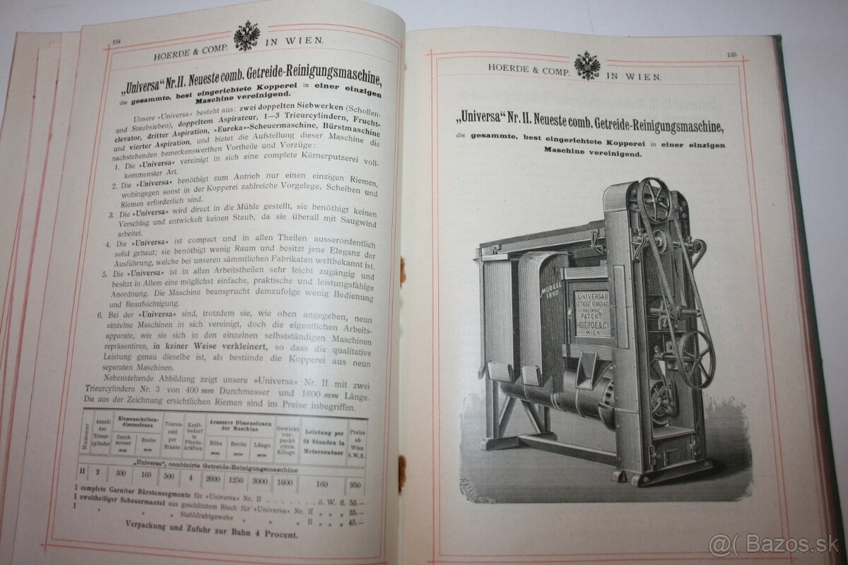 HOERDE & COMP. IN WIEN z roku 1896 - 8