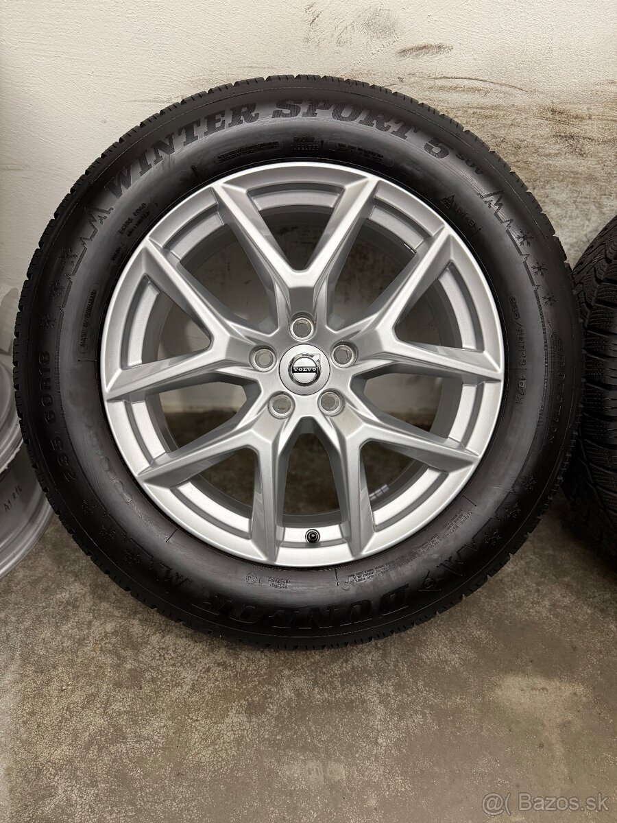 Zimná sada 5x108 R18 , 235/60/18 Volvo XC 60 Dunlop - 8