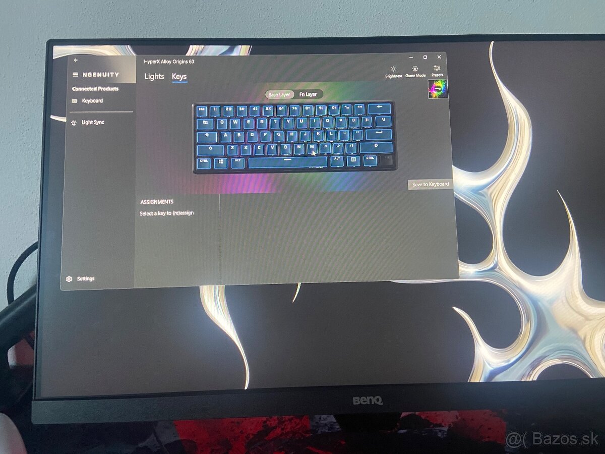 Hyperx alloy origins 60 - 8