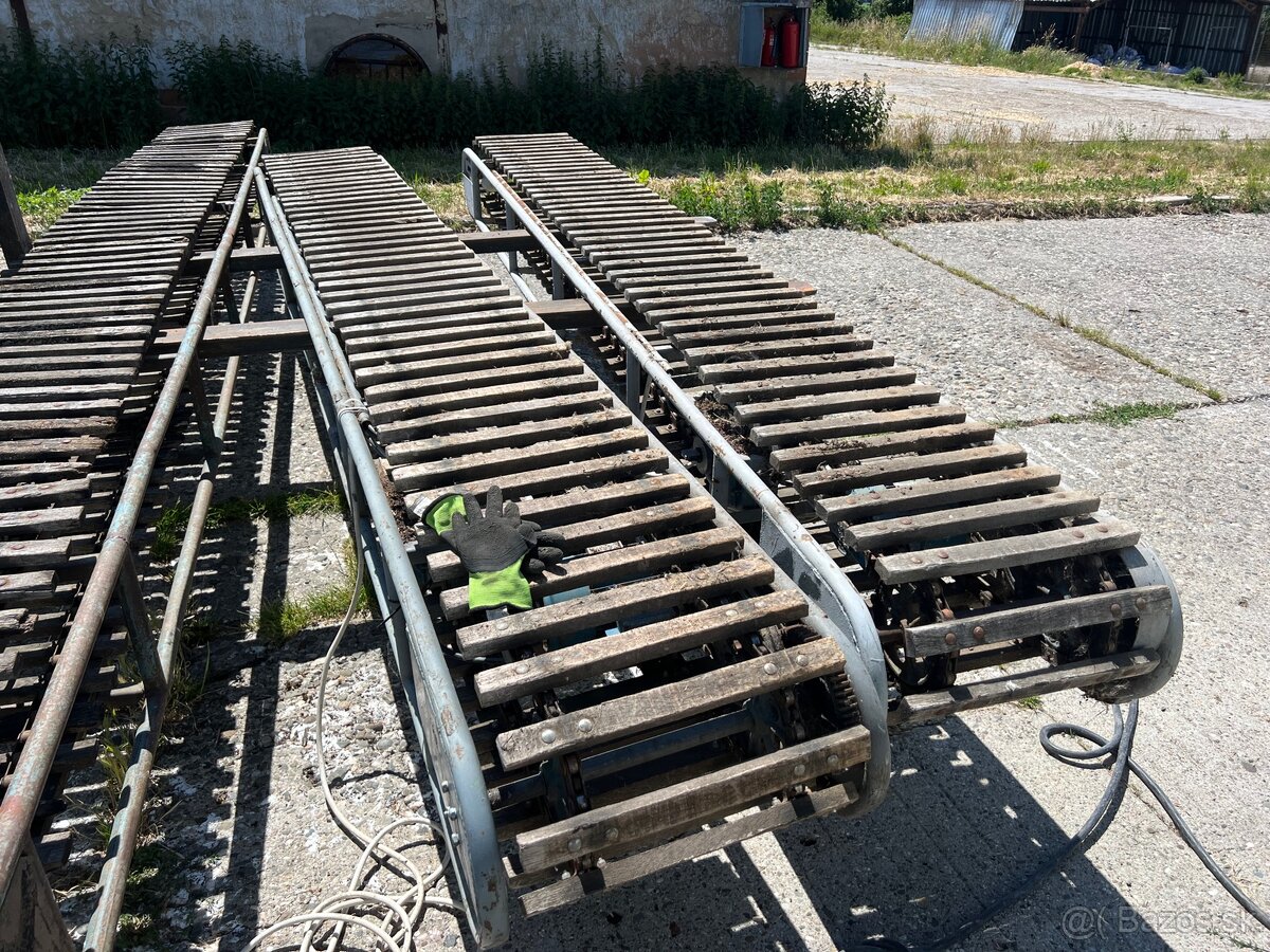 Pásový dopravnik – elektrický 380 V – od 4 m do 8 m - 8