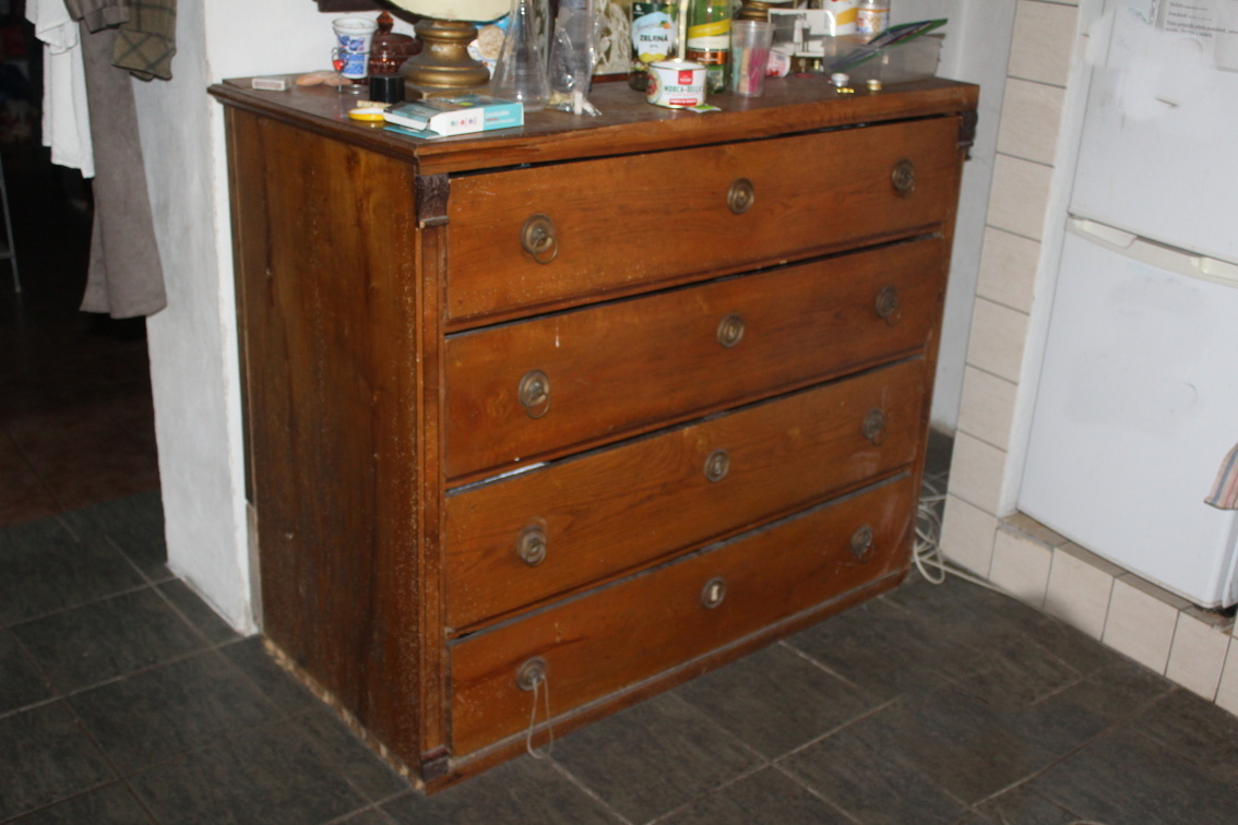komóda Biedermaier..cca rok 1850 - 8