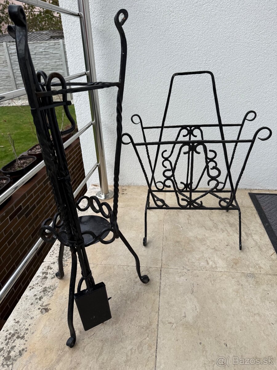 Kované náradie ku krbu - 8