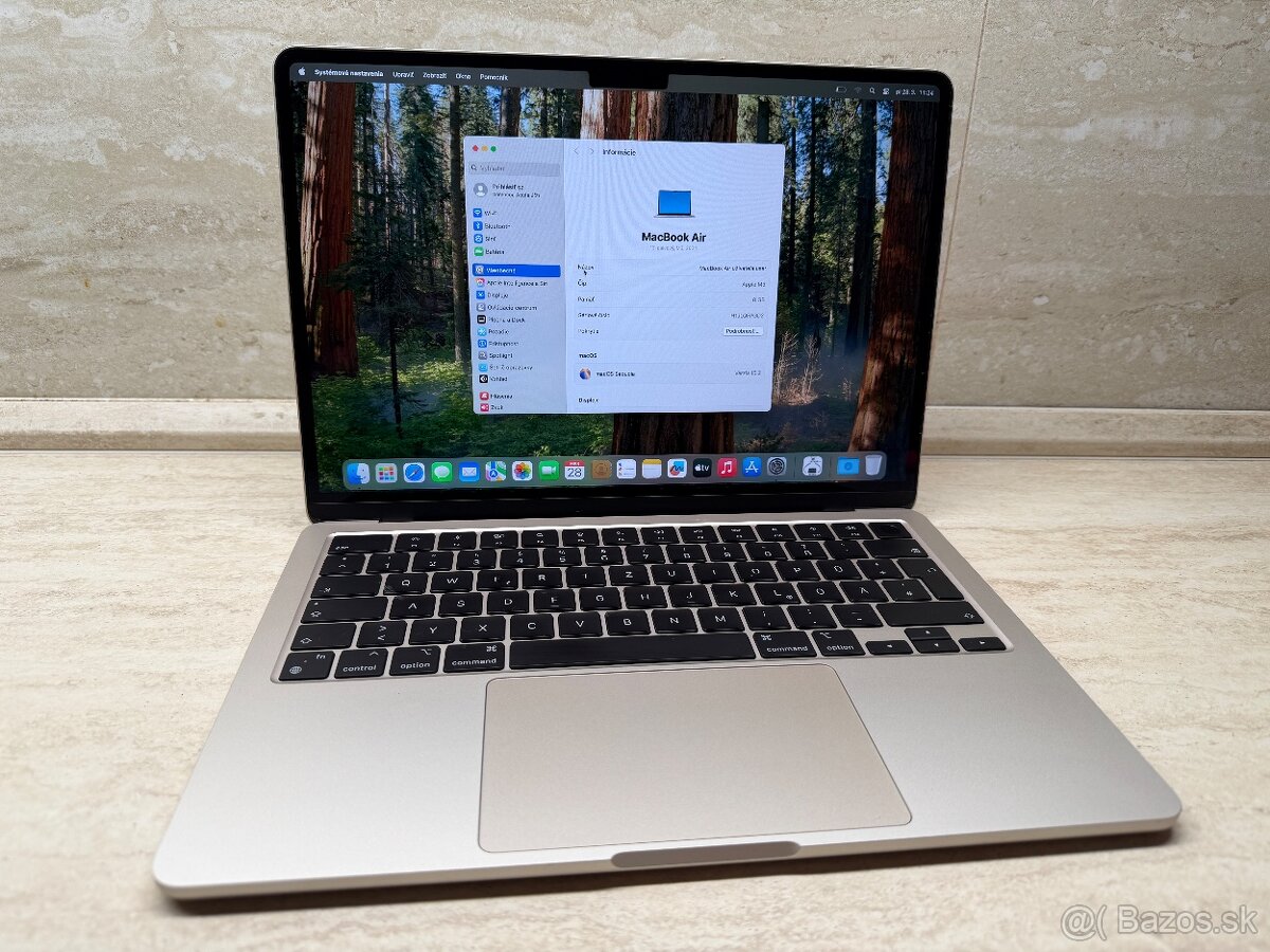 Apple MacBook Air 13,6", M3, 8GB, 512GB - 8