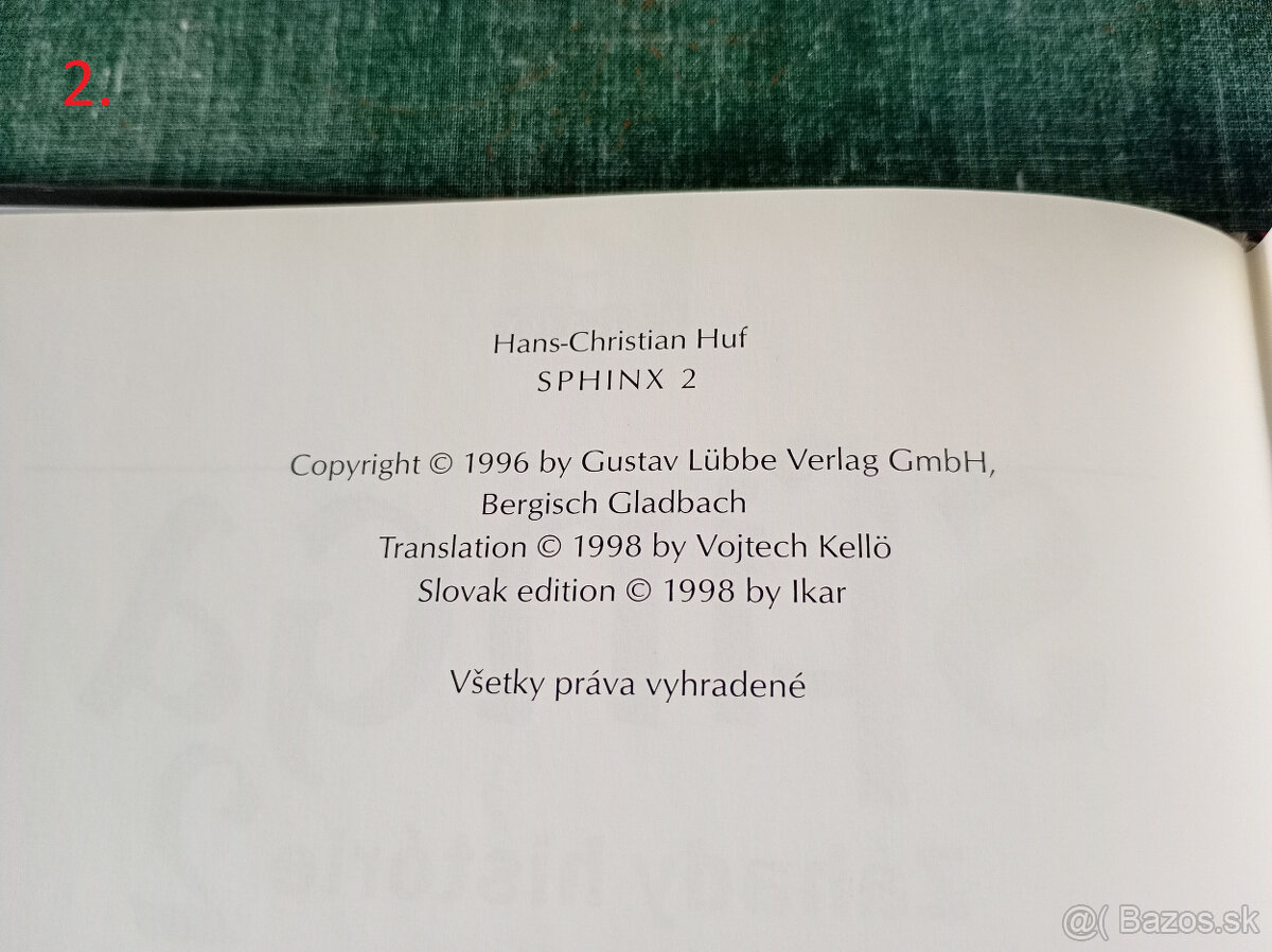 Knihy na predaj (21.) - 8