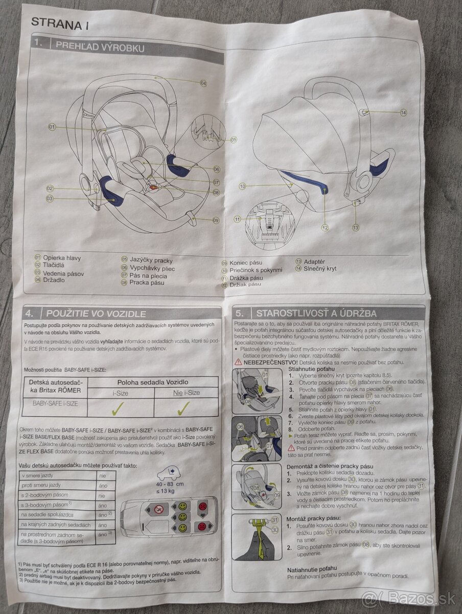 Autosedačka Britax Römer Baby-Safe 2 i-Size - 8