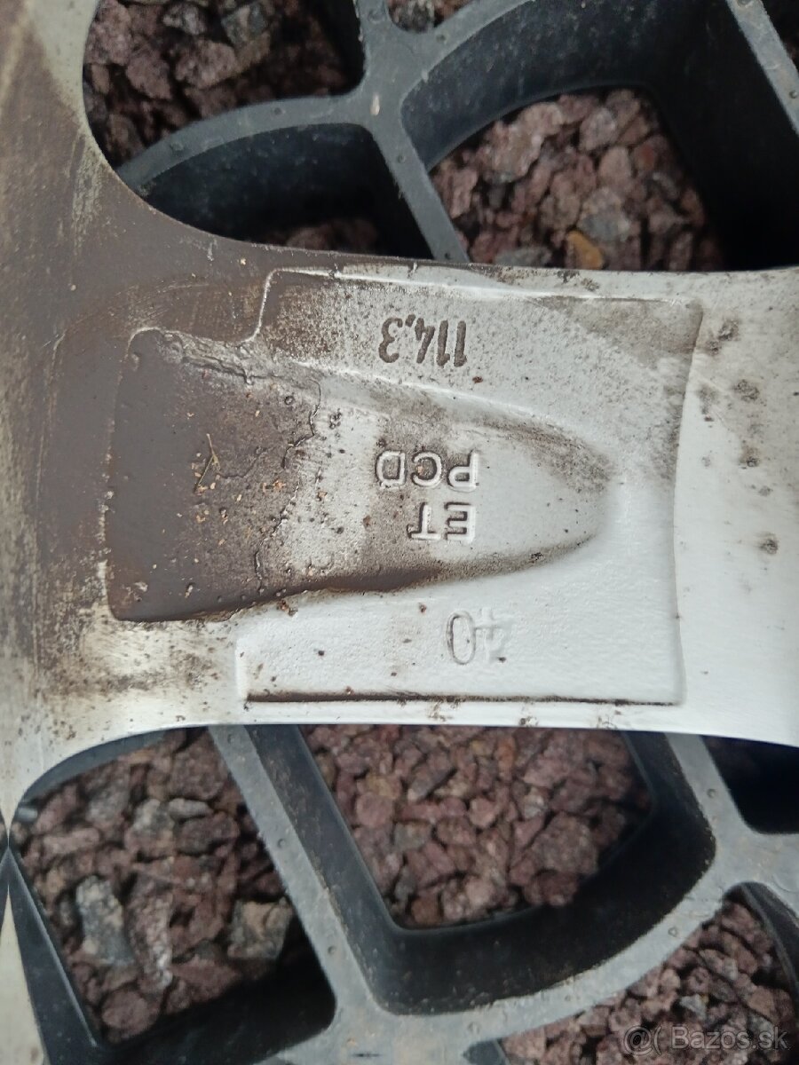 Zimné kolesá. Alu disky 5X114,3 - 8