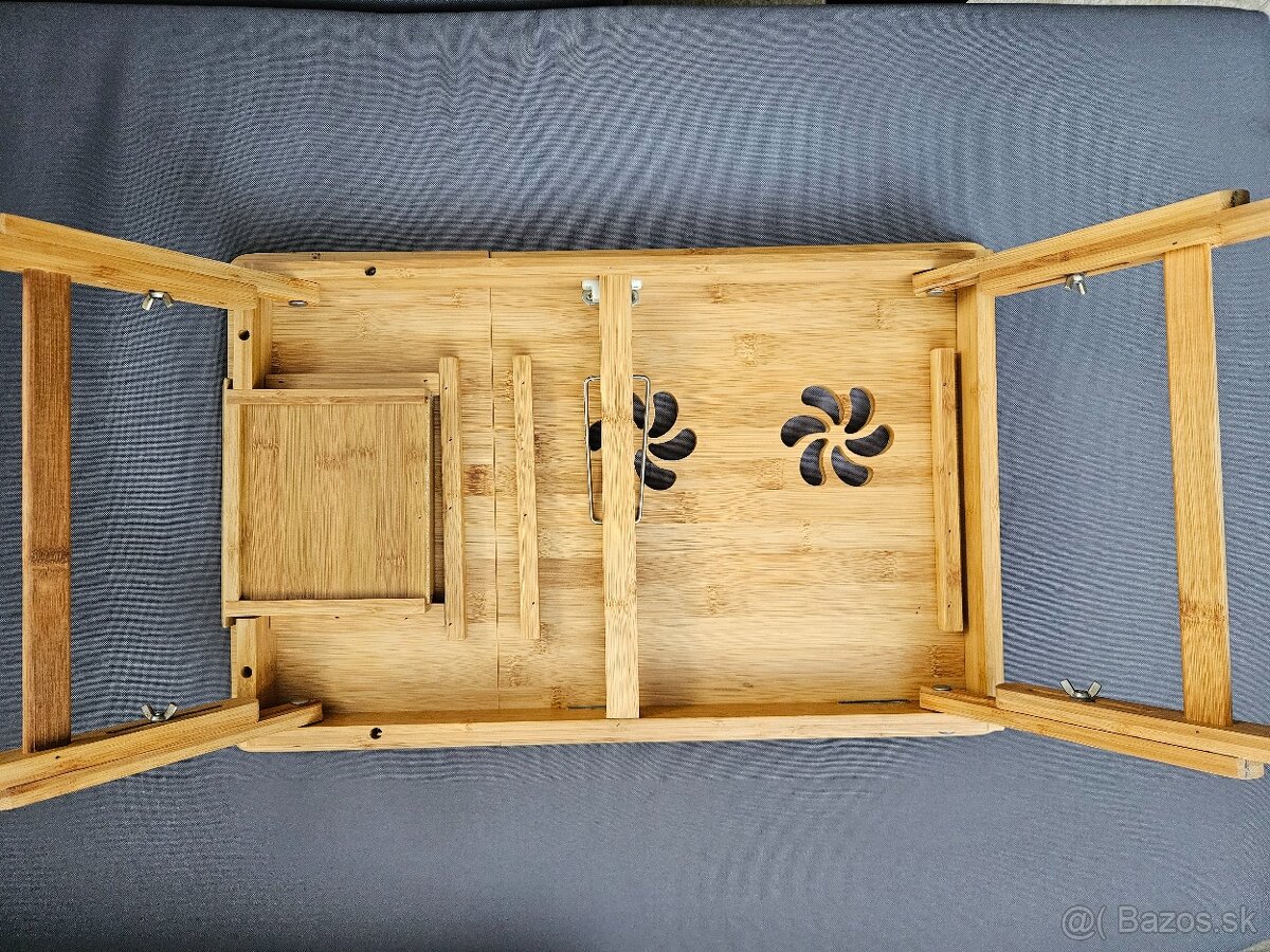 Bambusový stolík pod notebook - 8