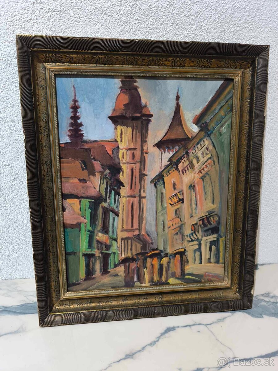 Jozef Orenčák - olejomaľba - 8