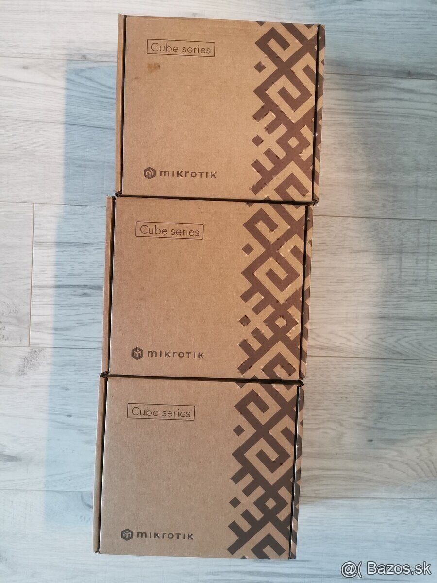 ZVÝHODNENÉ BALENIA ZARIADENÍ MIKROTIK,UBNT - 8
