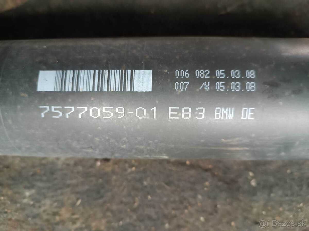 BMW X3 E83, X5 E70, X1 F48 kardan - 8