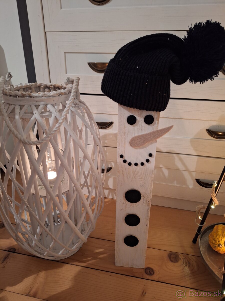 Drevený snehuliak - 8