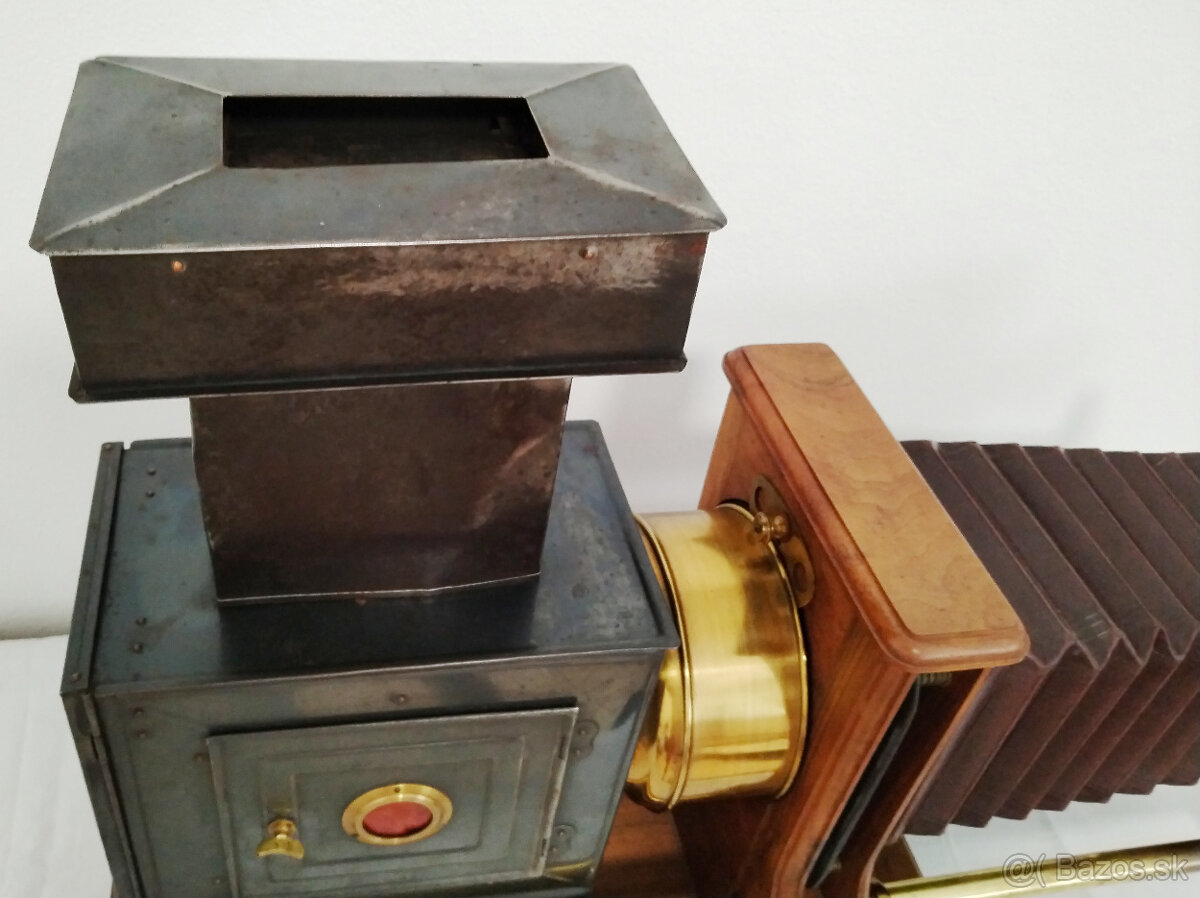 starožitná Laterna Magica Orthoscope - 8