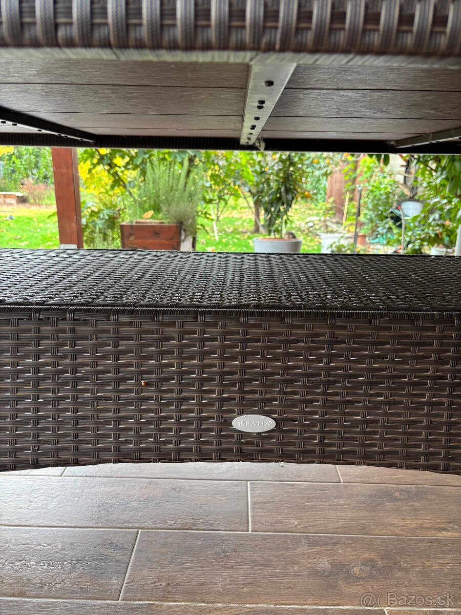 Stoličky keter a stôl z JYSK, zájradný nábytok - 8