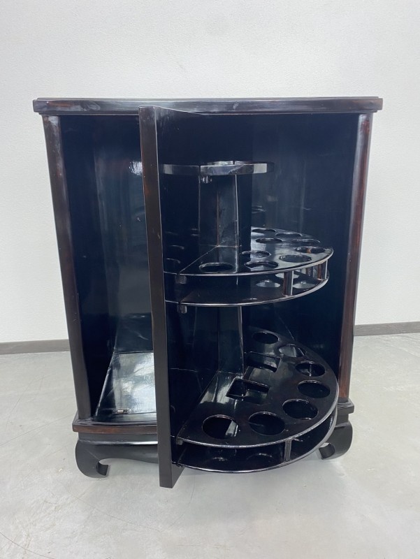 Rotačný orientálny bar maľba vtáky - 8