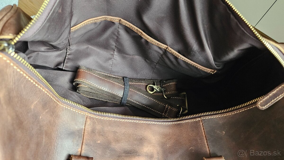 Panska kozena cestovna taska - 8