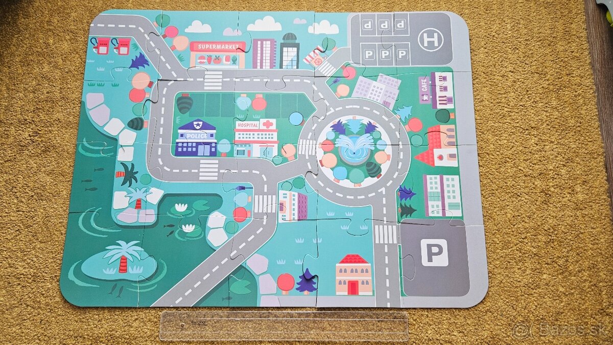 Drevena stavebnica mesto - 8