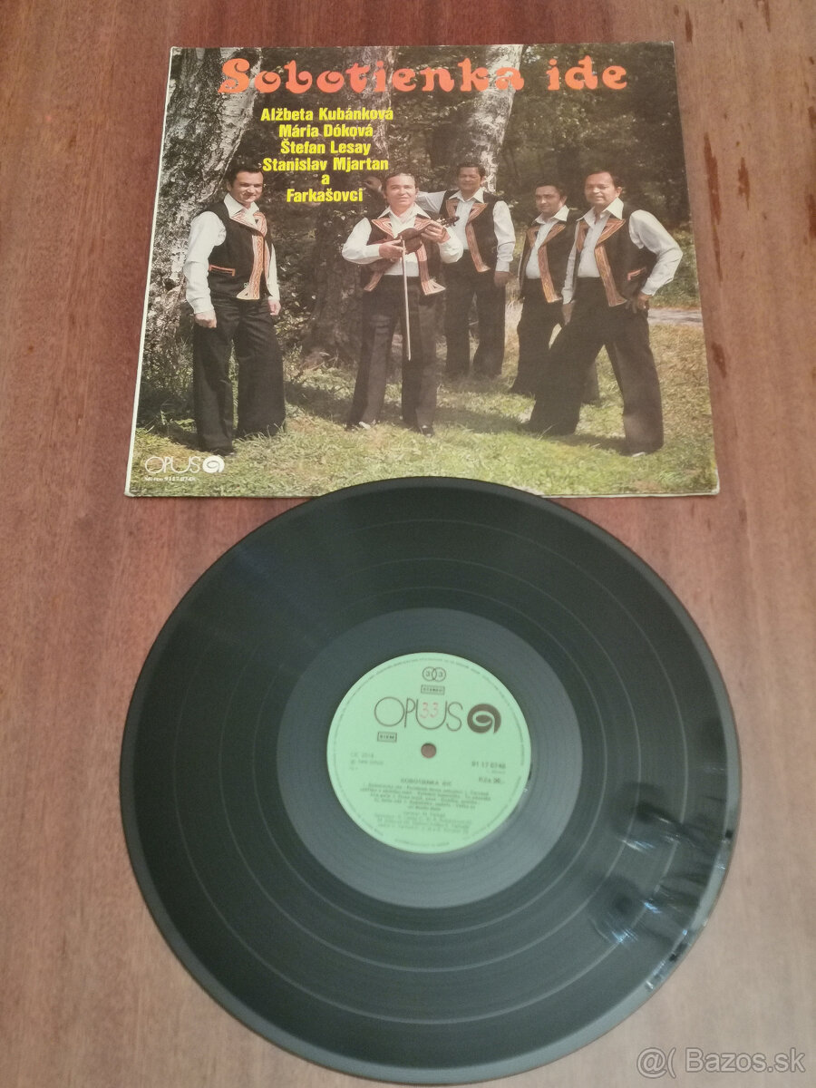 LP platne Ľudovky 1 - 8