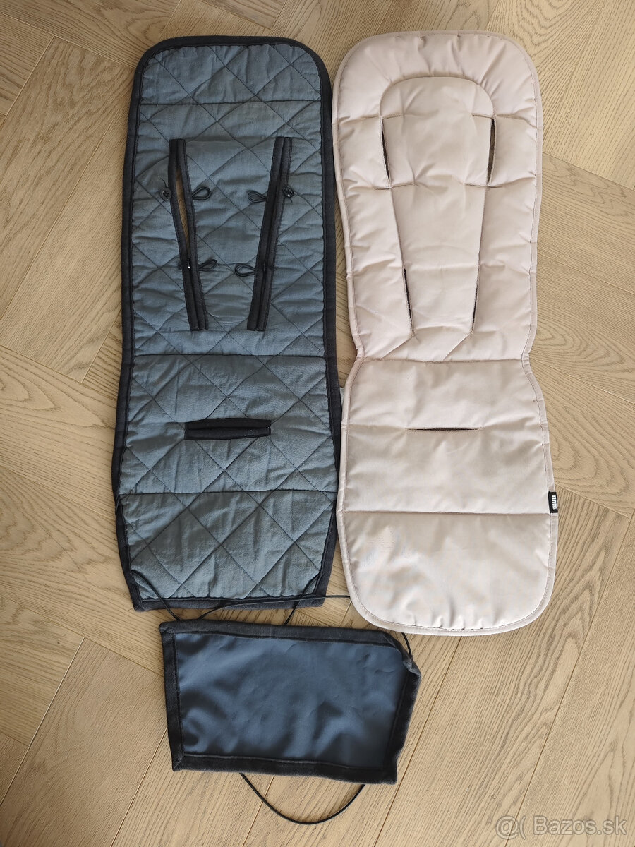 Predám Thule Spring Black kočík s príslušenstvom - 8