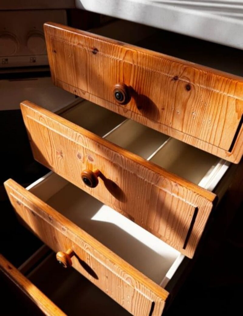 Kuchyňská linka smrk masiv se spotřebiči,5666 - 8