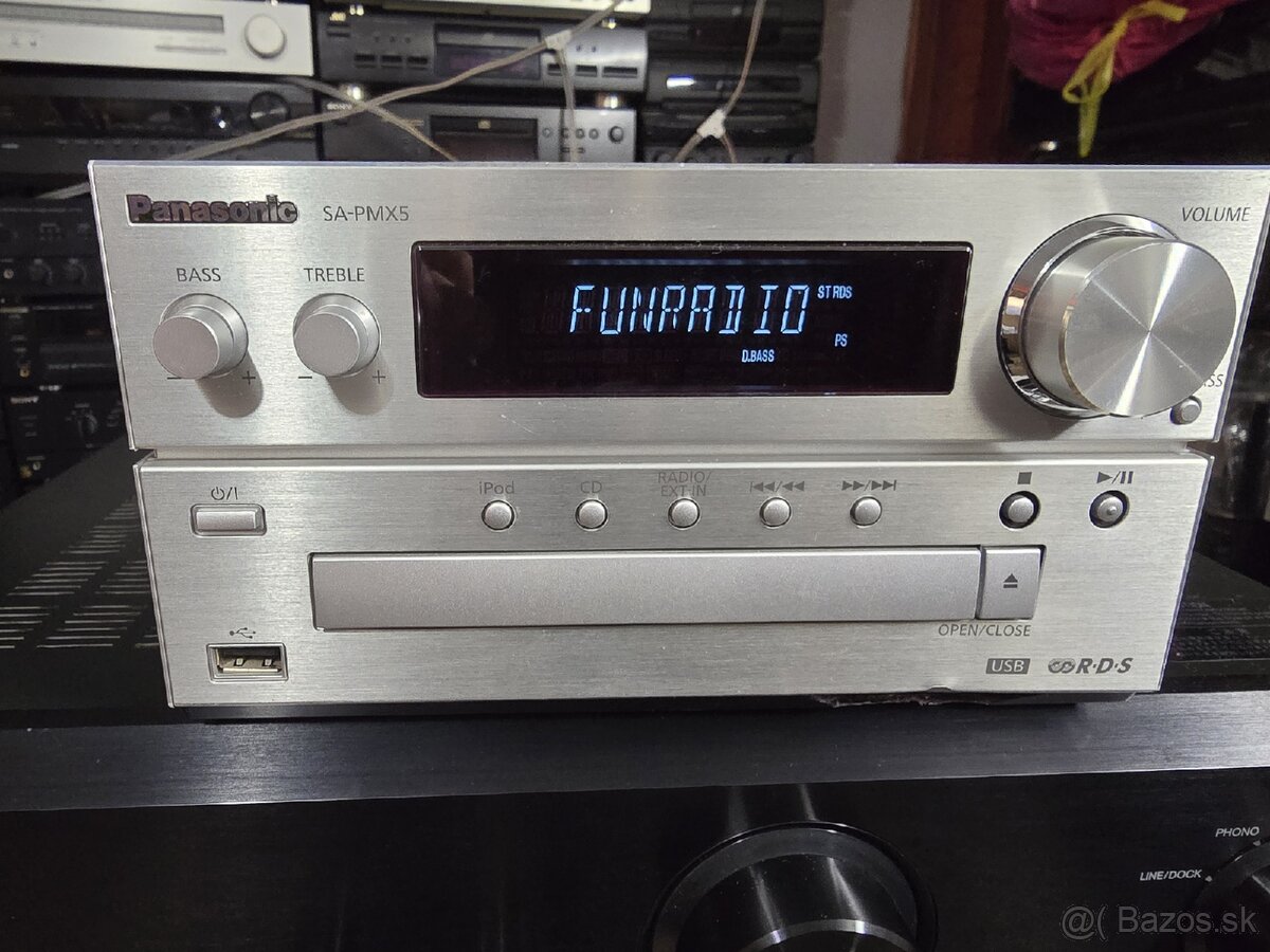 Panasonic SA-PMX5 Stereo cd receiver - 8