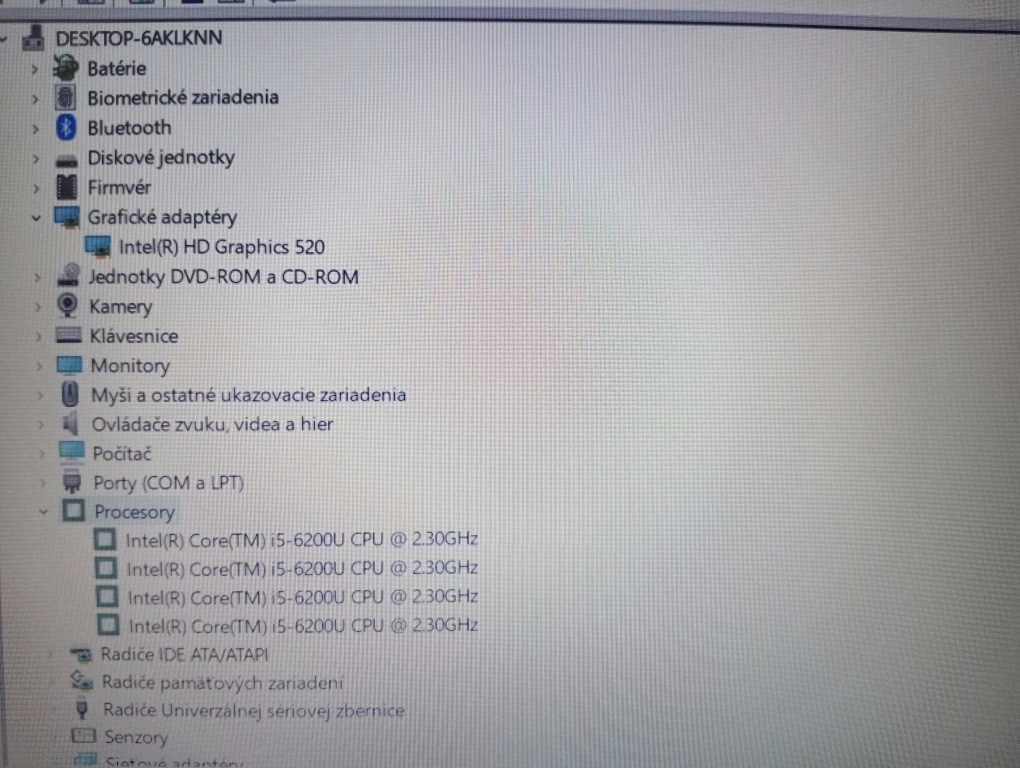 predám Hp probook 650 g2 /Intel core i5 /16gb ram /ssd - 8