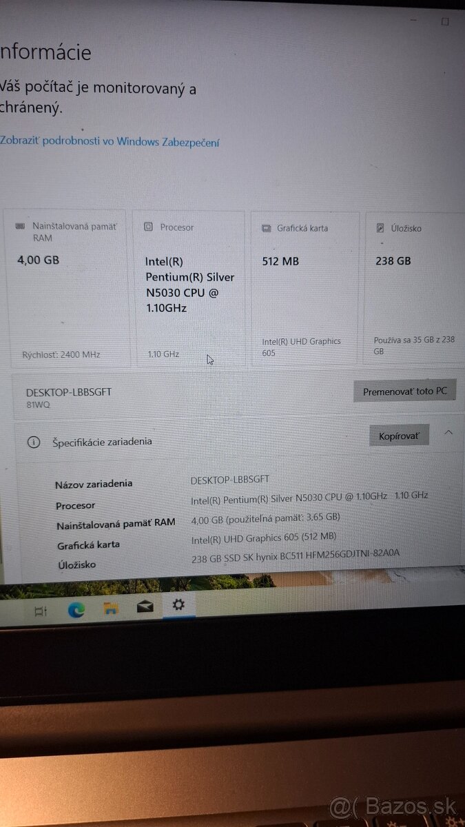 Lenovo IdeaPad 3 15GL05 - 8