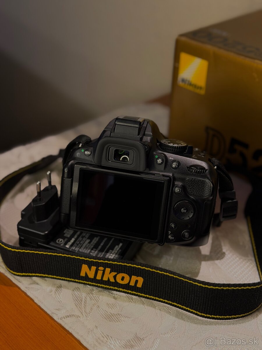 NIKON D5200 DSLR + objektív + príslušenstvo - 8