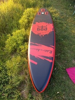 Paddleboard 4osoby cerveno-cierny - 8