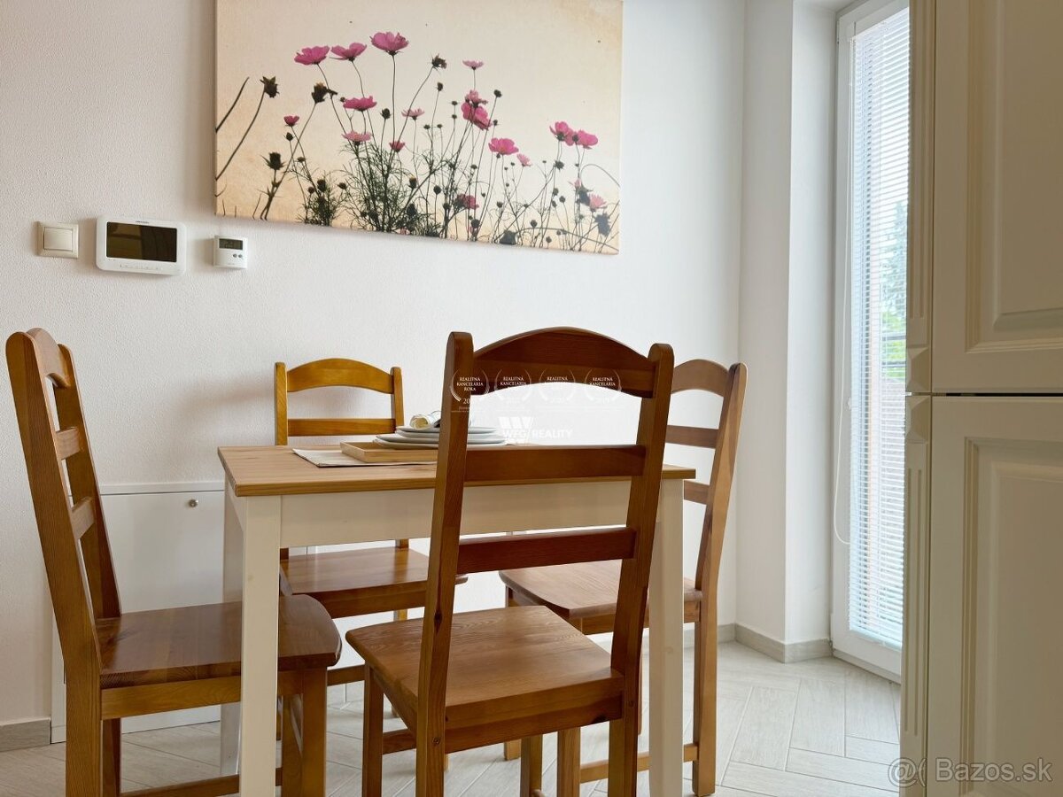 Na prenájom 3-izbový, zariadený byt v novej nádstavbe v KNM - 8